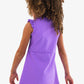 Girls Vivid Purple Dress