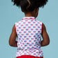 Girl's Freedom Flags Top