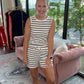 Haven Striped Set- Mocha