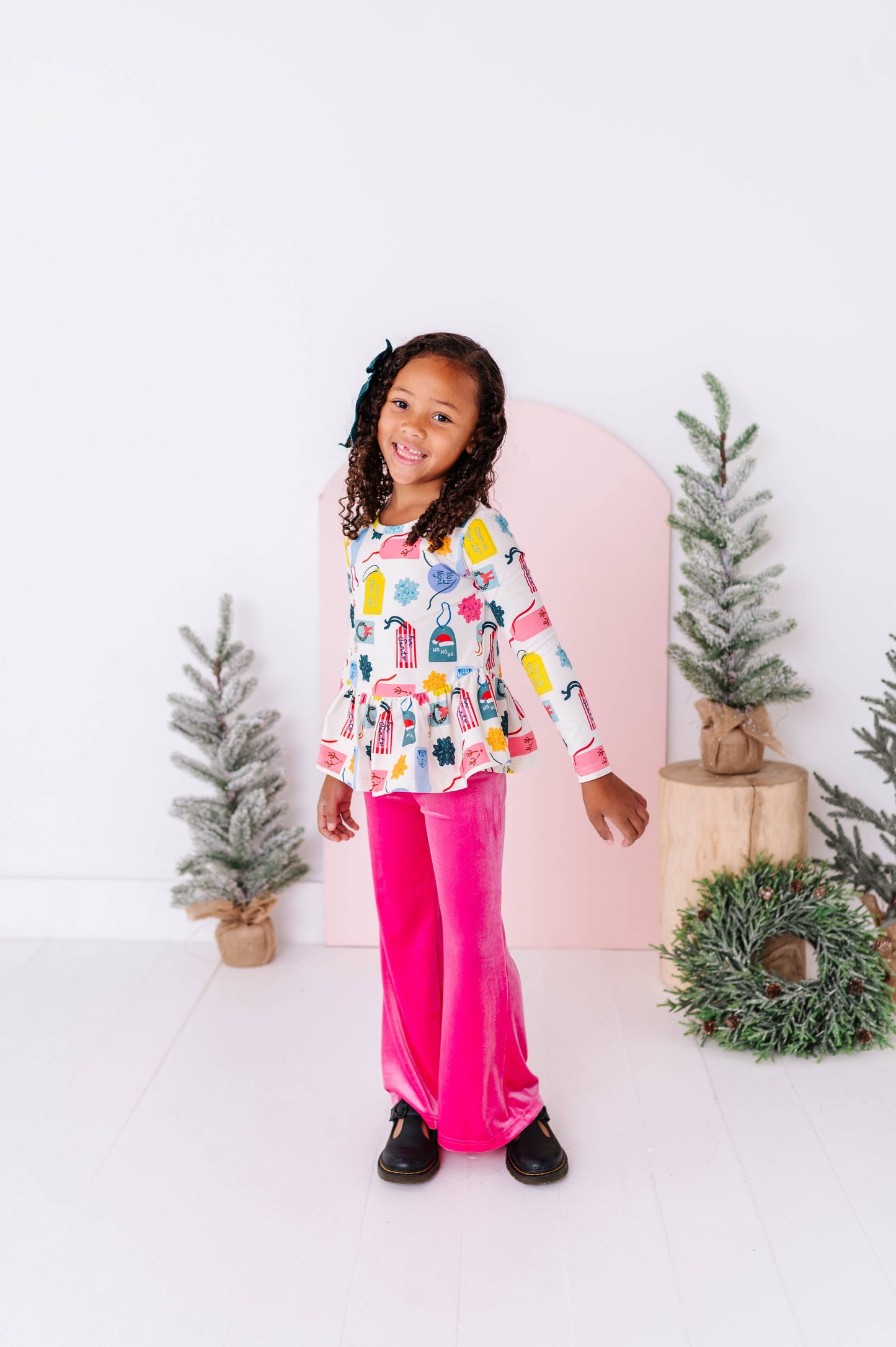 Gift Wrapped Peplum Top