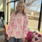 Smitten with Hearts Sweater