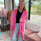 It's Friday Cardi- Pink