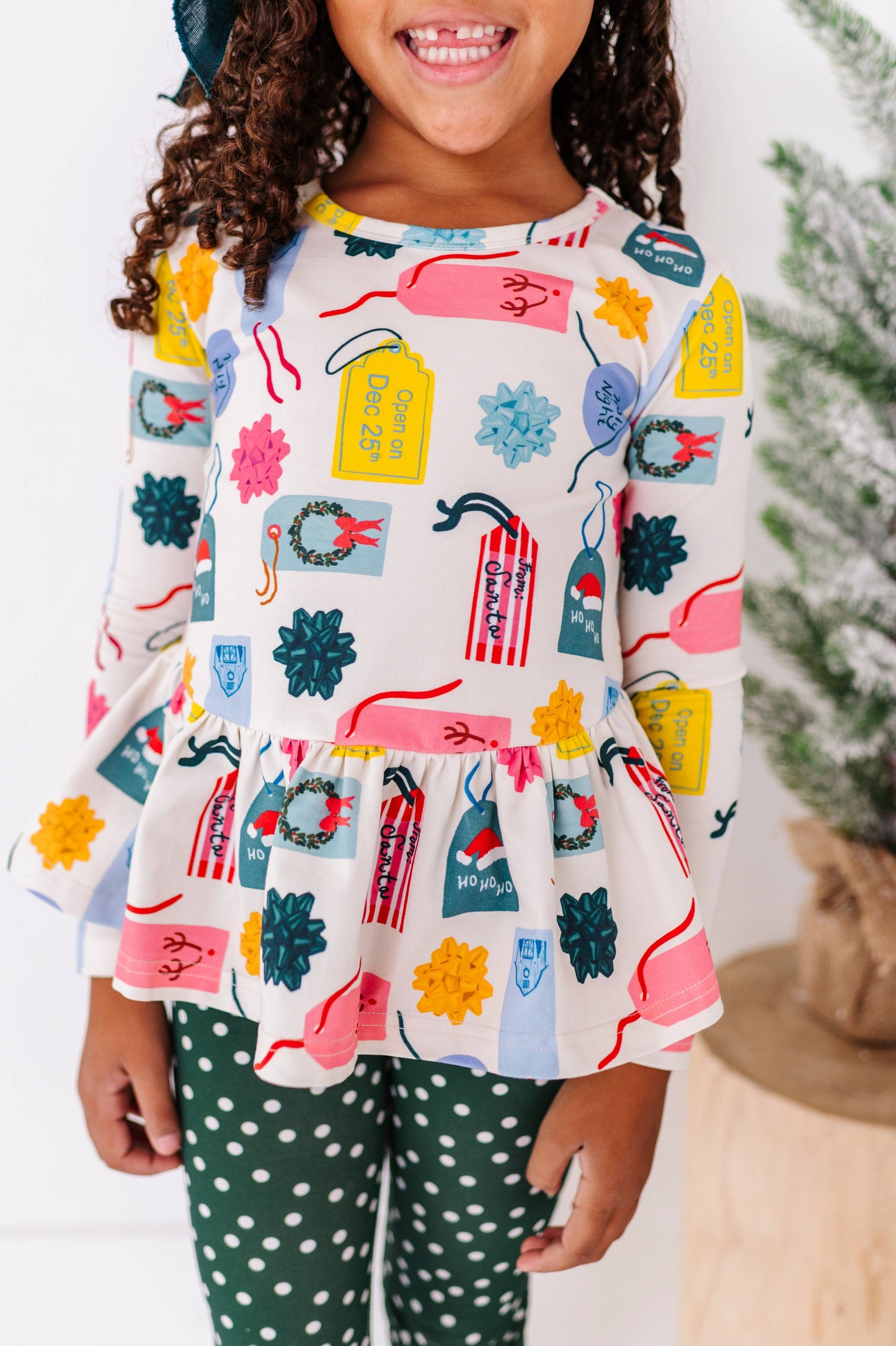 Gift Wrapped Peplum Top