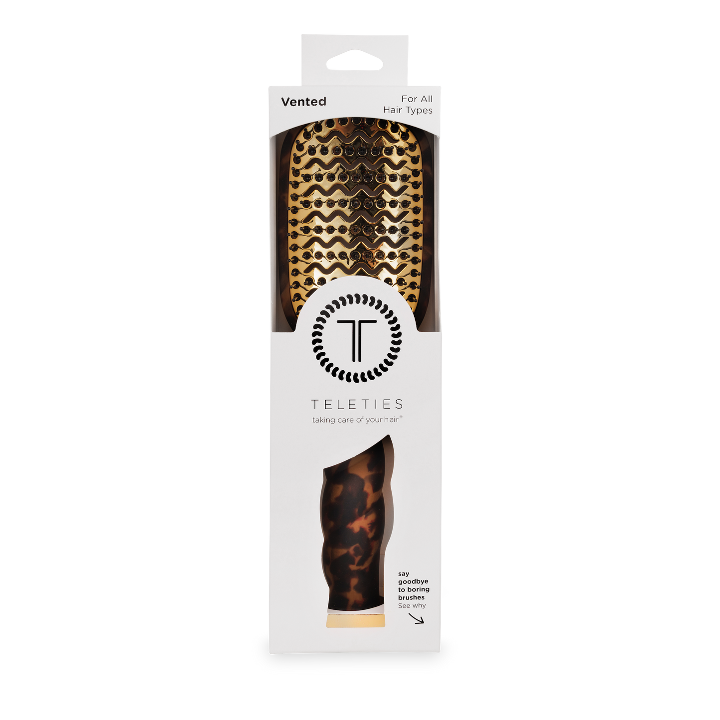 Vented Hair Brush | Tortoise