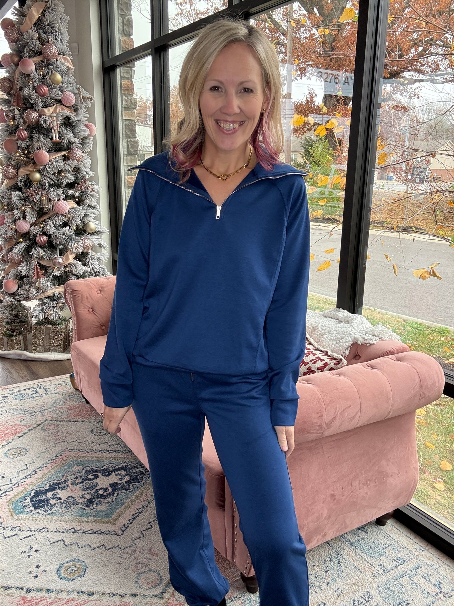 Jetset Quarter Zip Set