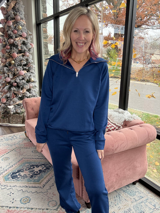 Jetset Quarter Zip Set