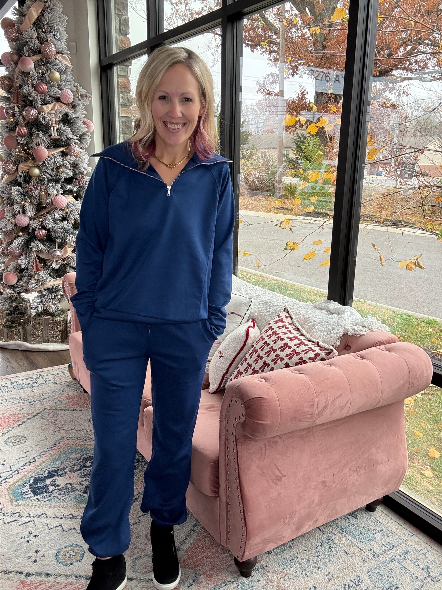 Jetset Quarter Zip Set