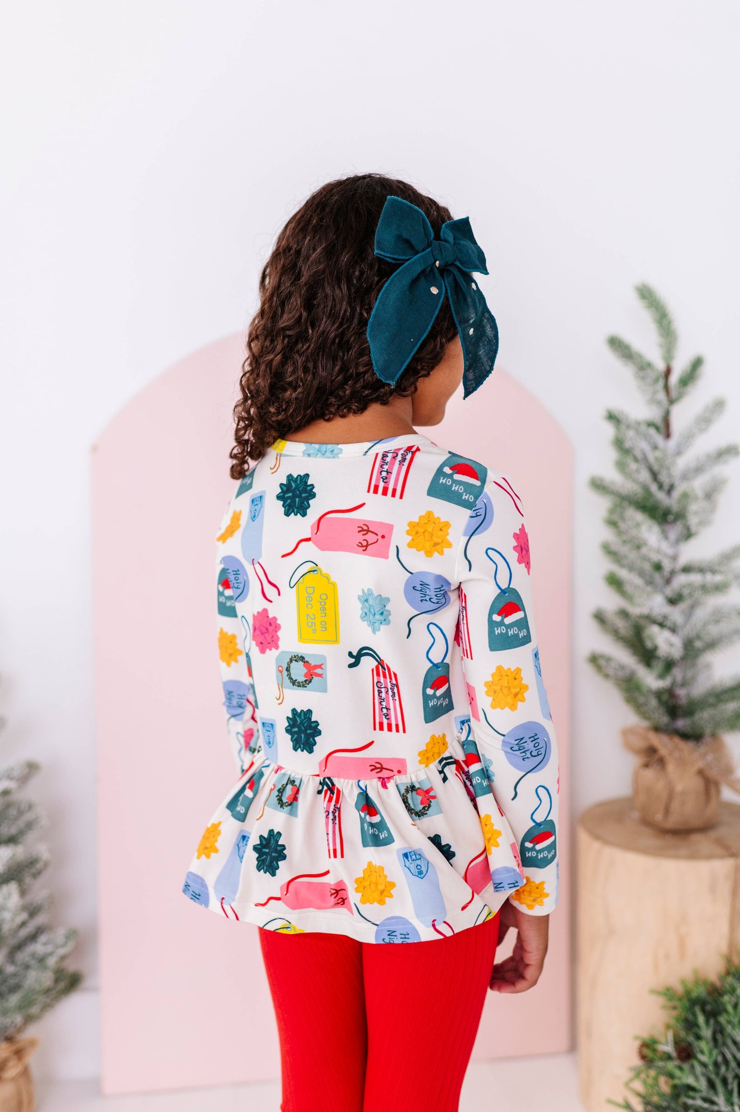 Gift Wrapped Peplum Top