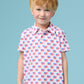 Boys Freedom Flags Polo