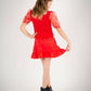 Tulip Skirt- Red