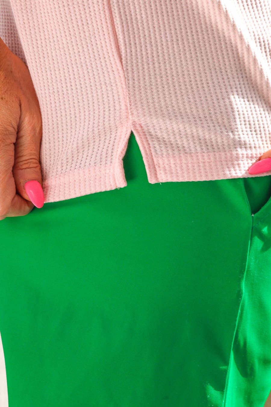 Salt & Lime Waffle Tee