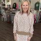 Throw on & Go Skort Set-Leopard