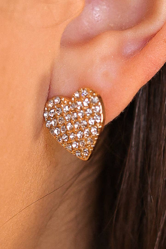 Heart Of Mine Stud Earring