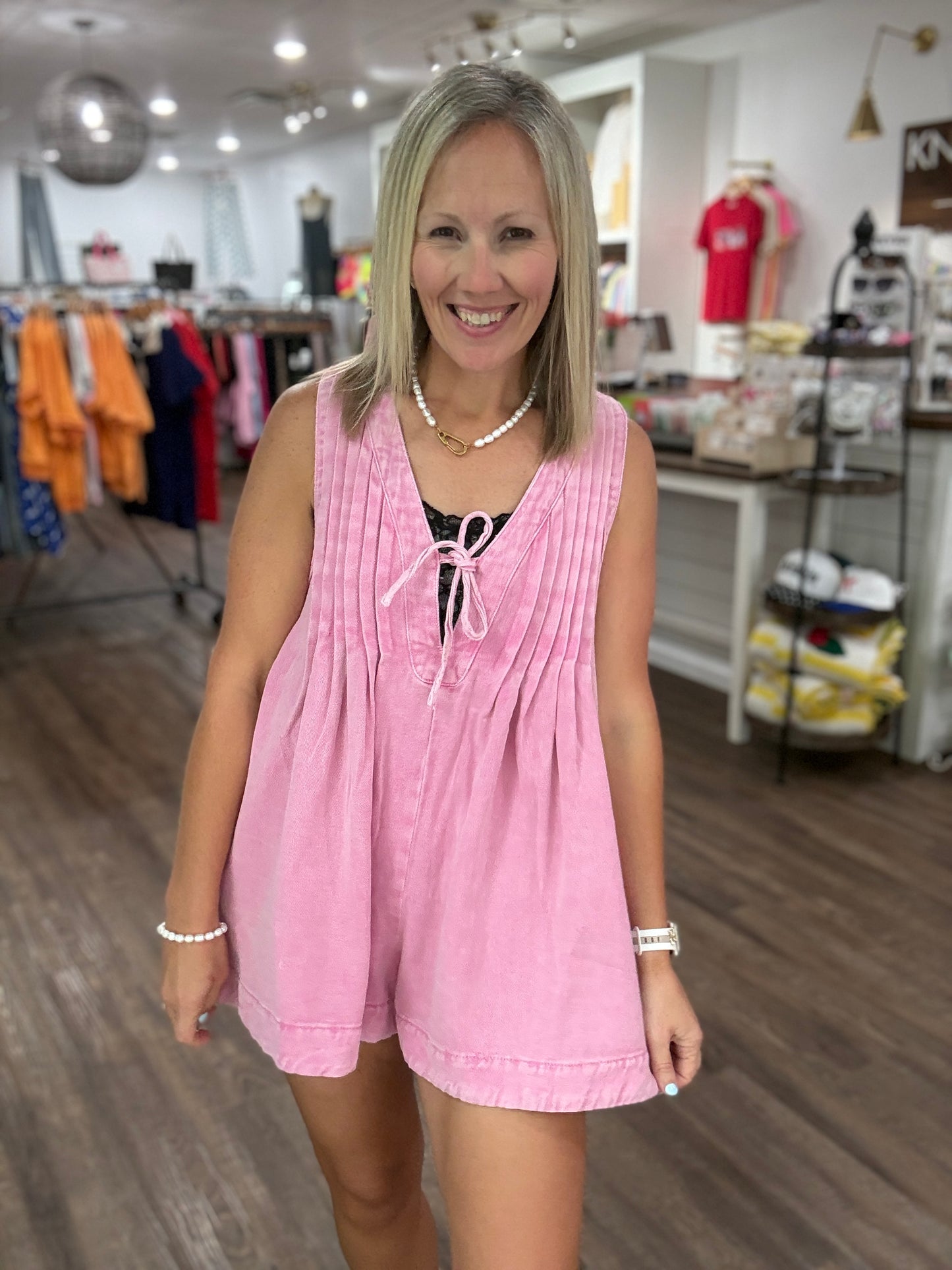 Cotton Candy Skies Romper