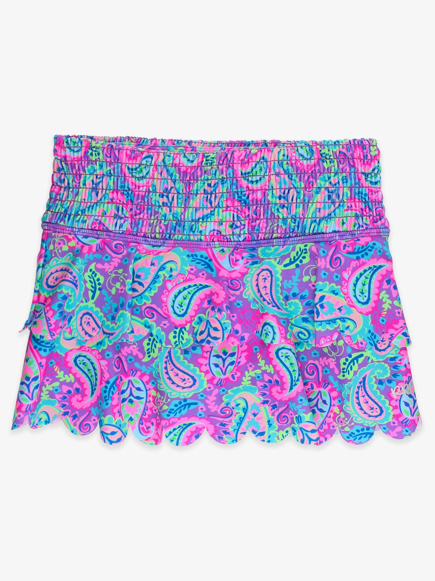 Paisley Pop Active Skort