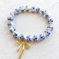 Floral Bow Beaded Bracelets