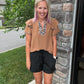 Wildly Chic Flutter Top