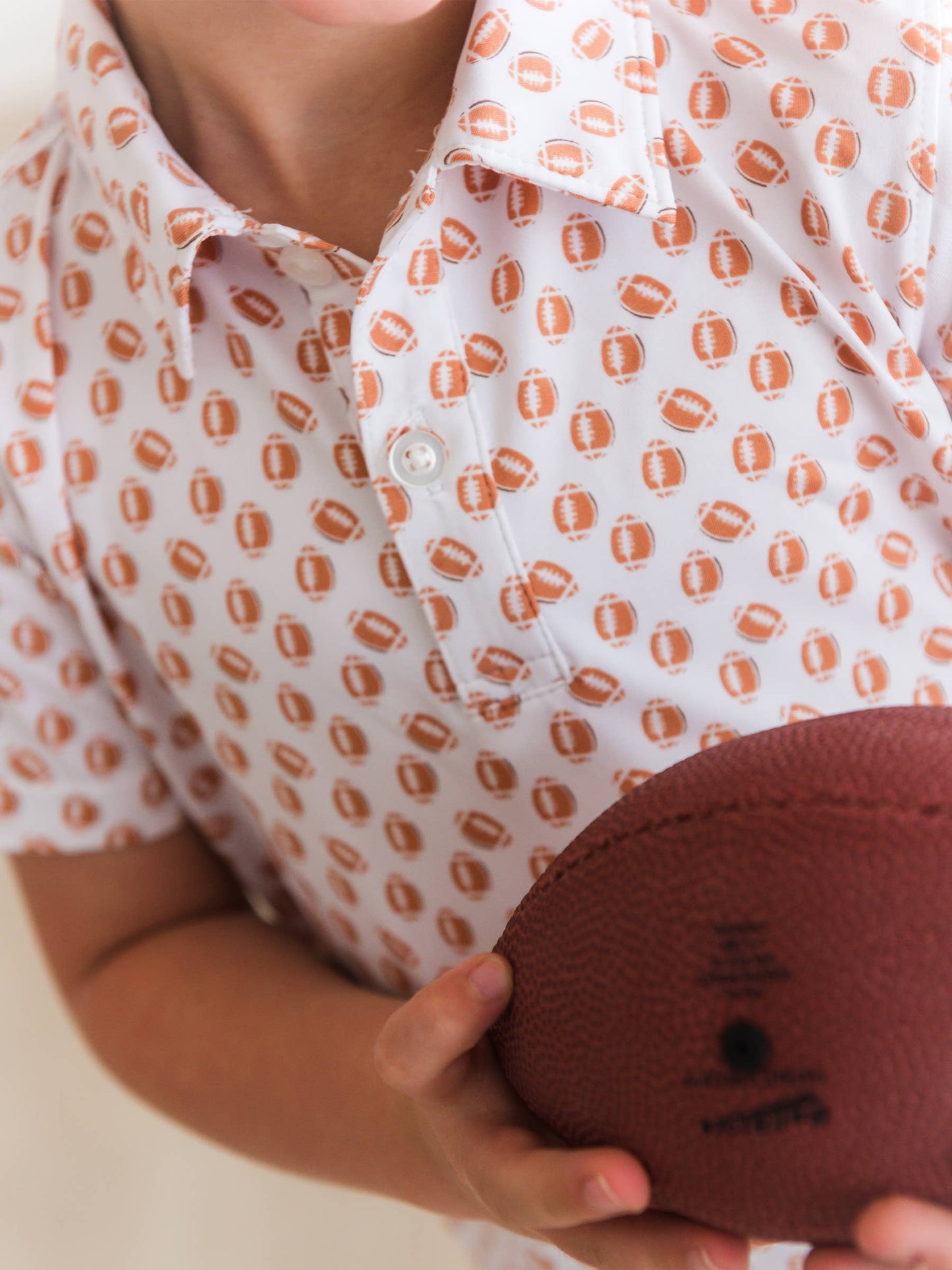 Little MVP Polo- White