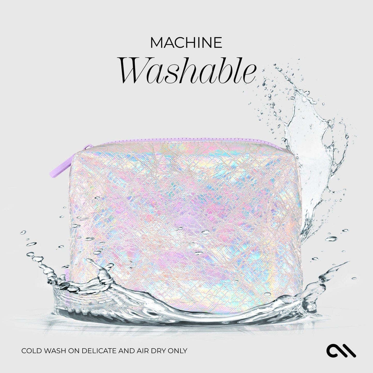 Soap Bubble™ Crinkle Makeup Bag: Soap Bubble™