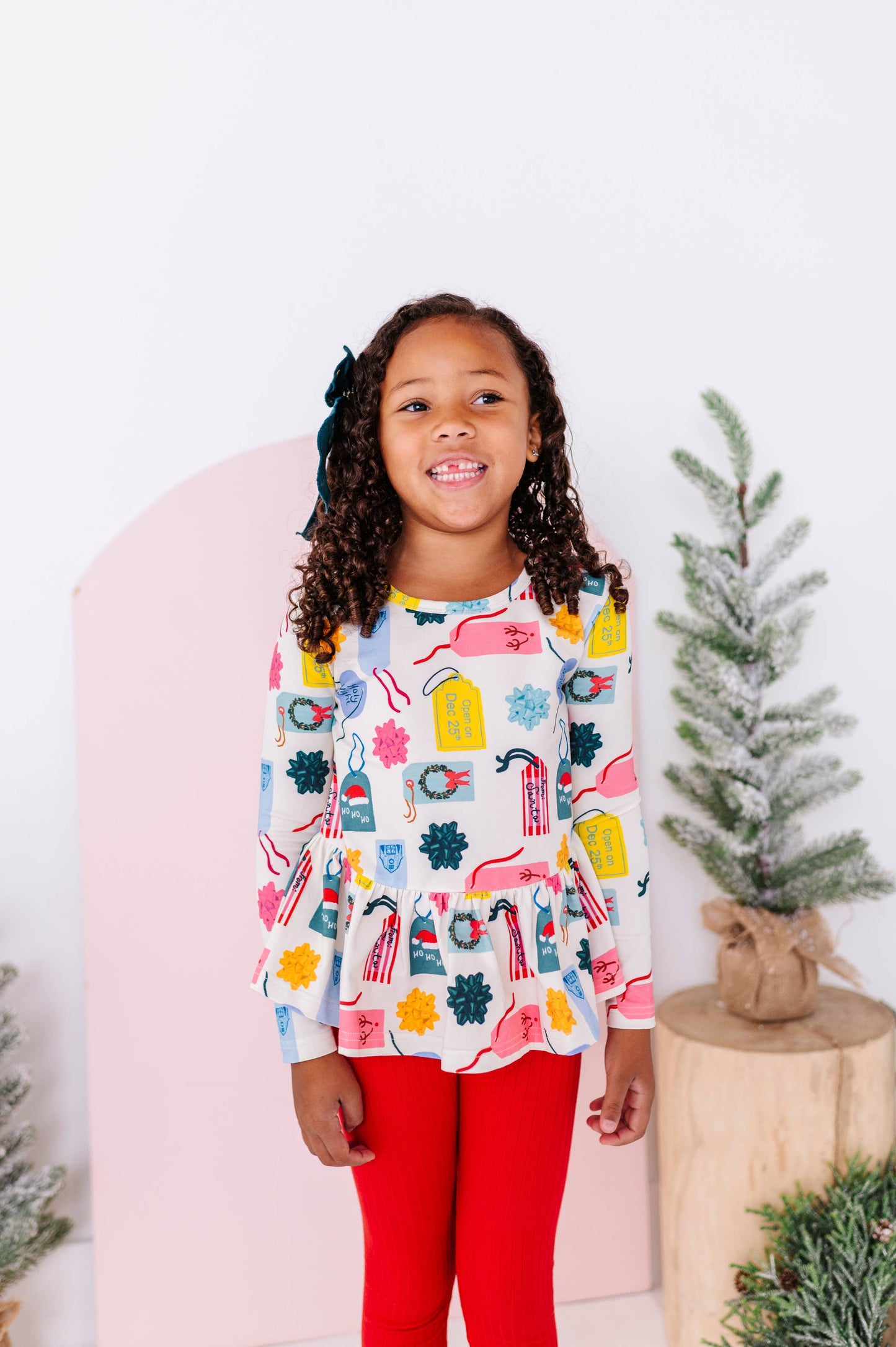 Gift Wrapped Peplum Top