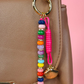 Beaded Seashell Bag Charm