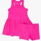Girl's Vivid Magenta Dress