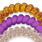 Spiral Hair Coils | Large | Geaux Tigers! Hair Ties