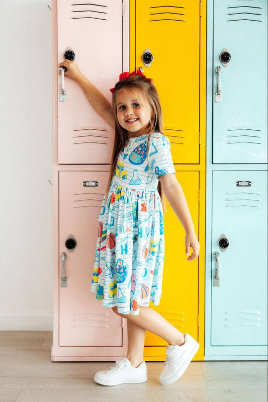 School Rules Twirl Dress