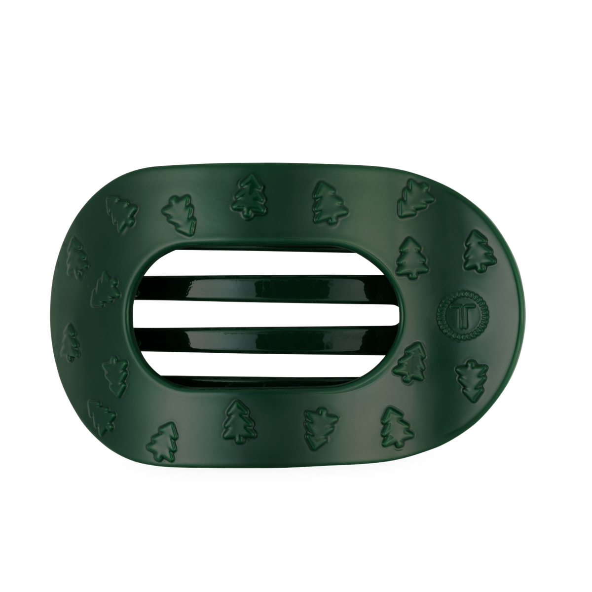O Christmas Tree | Large | Flat Round Hair Clip