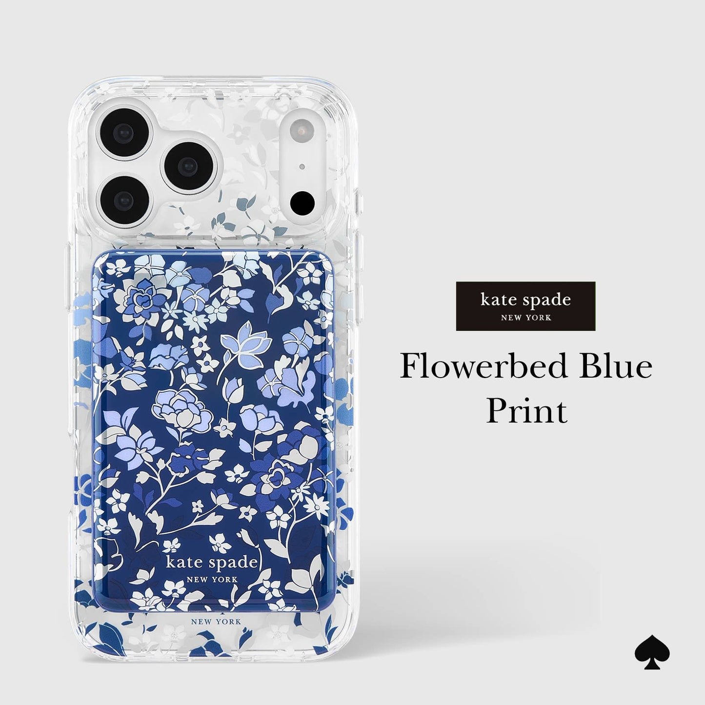 Kate Spade MagSafe Charger - Flowerbed Blue