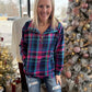 ❄️Plaid Pop Pullover
