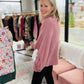 The Larson Pullover- Mauve