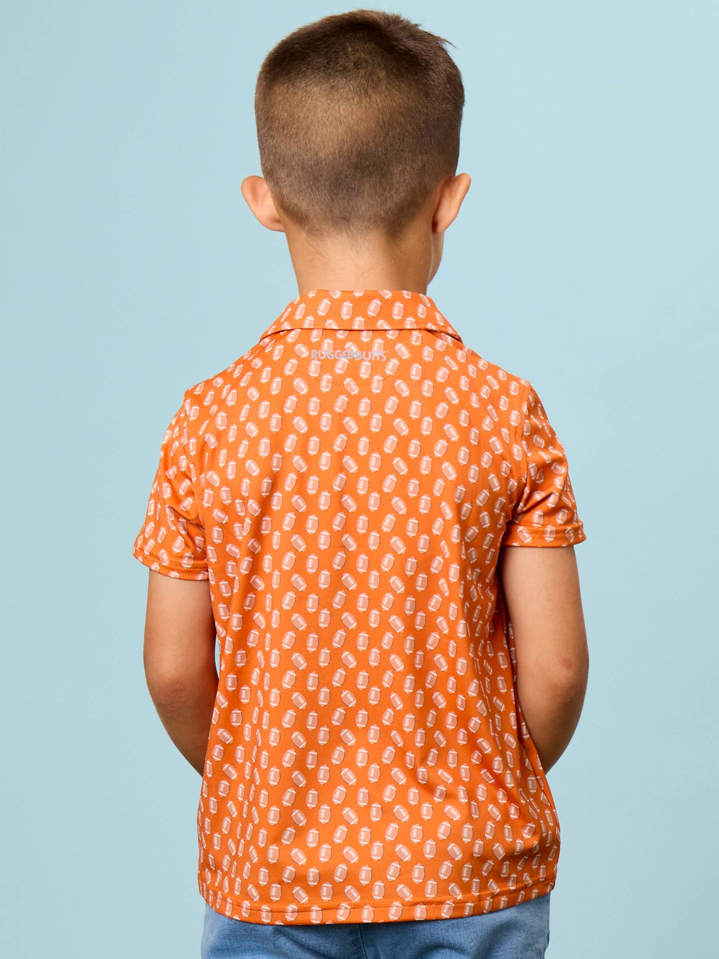 Little MVP Polo- Orange