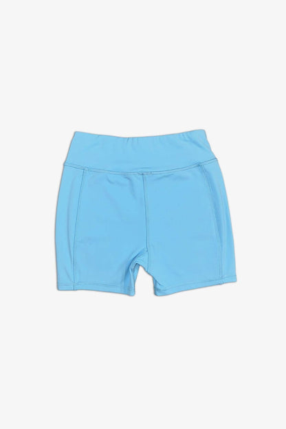 Keep It Moving Shorts: Dusty Blue
