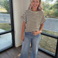 Evergreen Stripes Top
