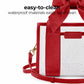 Midnight Black Clear Stadium Bag