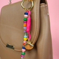 Beaded Seashell Bag Charm