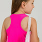 Girl's Vivid Magenta Dress