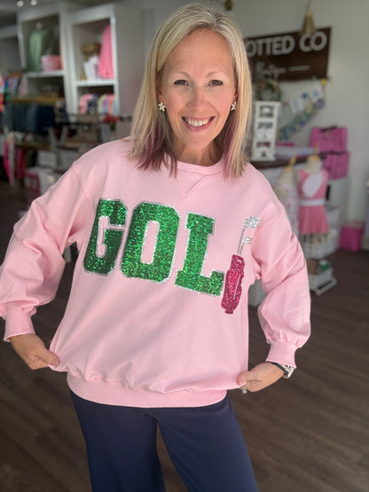 Par in Pink Sweatshirt