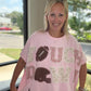 Playmaker Tee- Pink