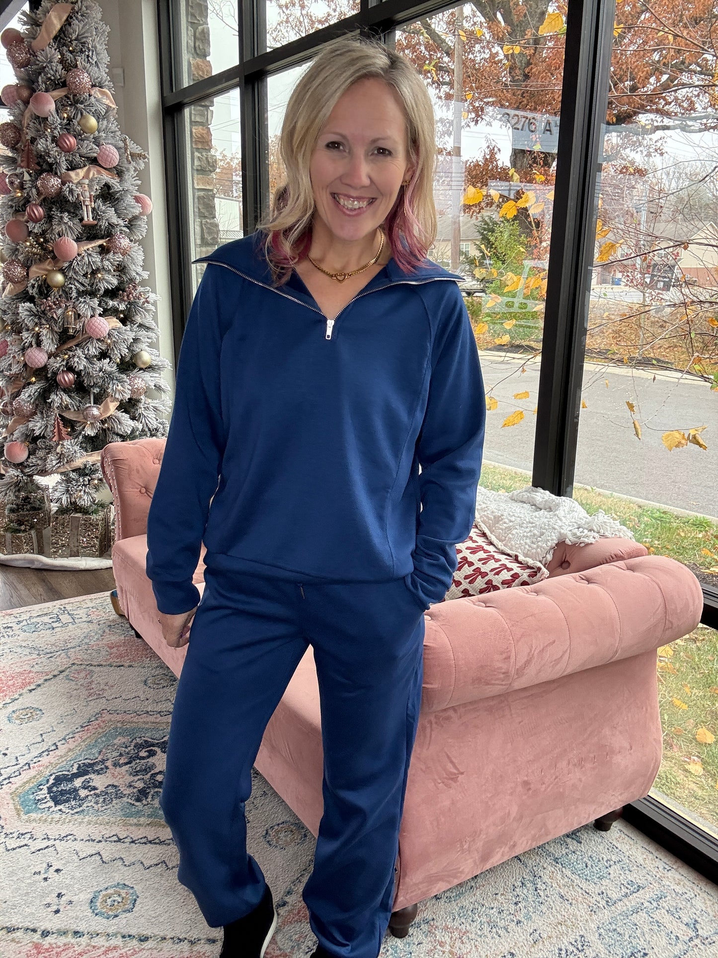 Jetset Quarter Zip Set