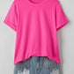 Essential Tee- Hot Pink