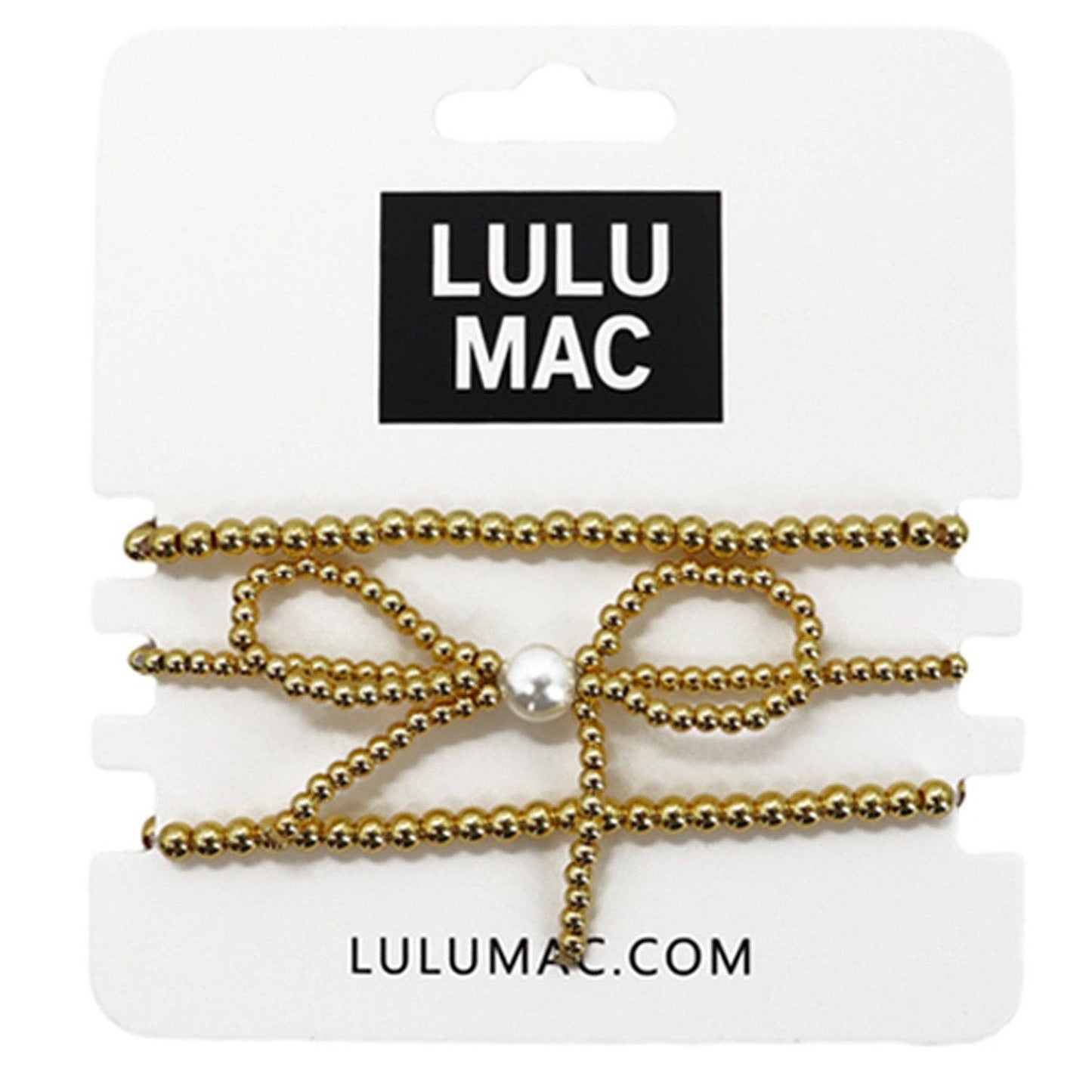 Bow Bracelet- Gold