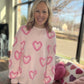 Smitten with Hearts Sweater