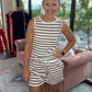 Haven Striped Set- Mocha