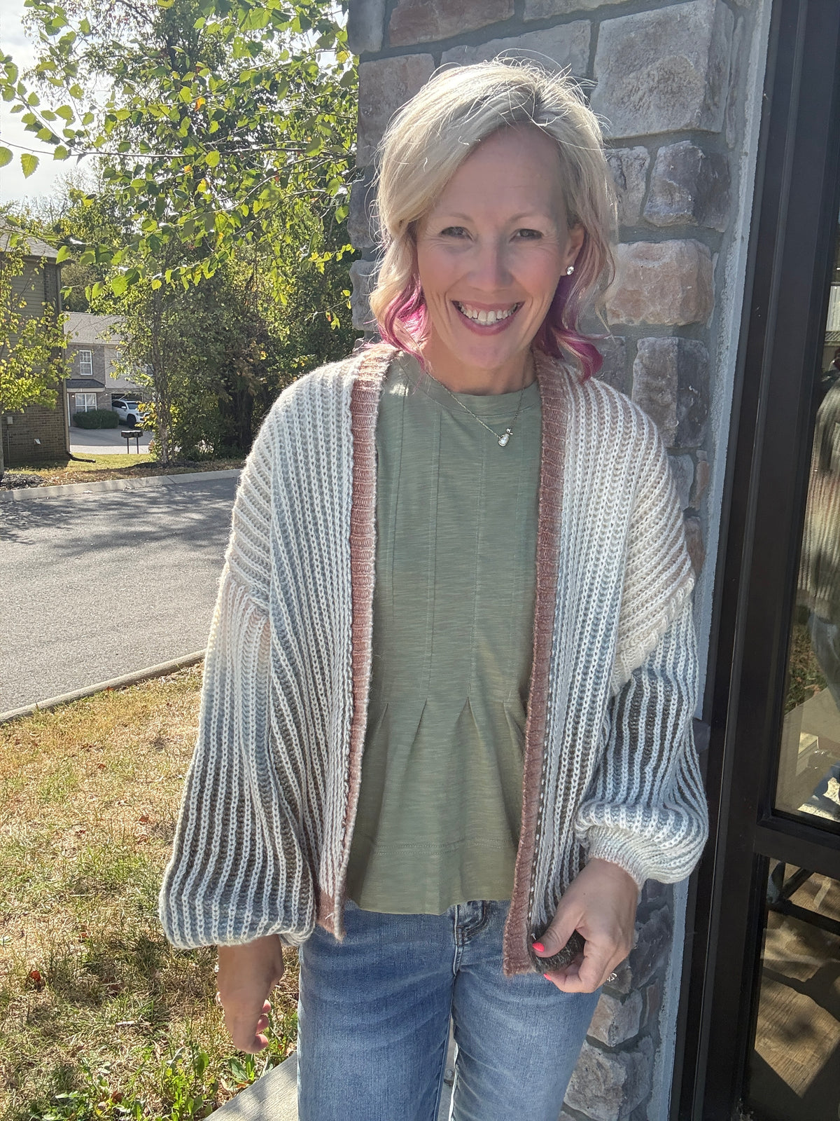 Olive You More Cardigan