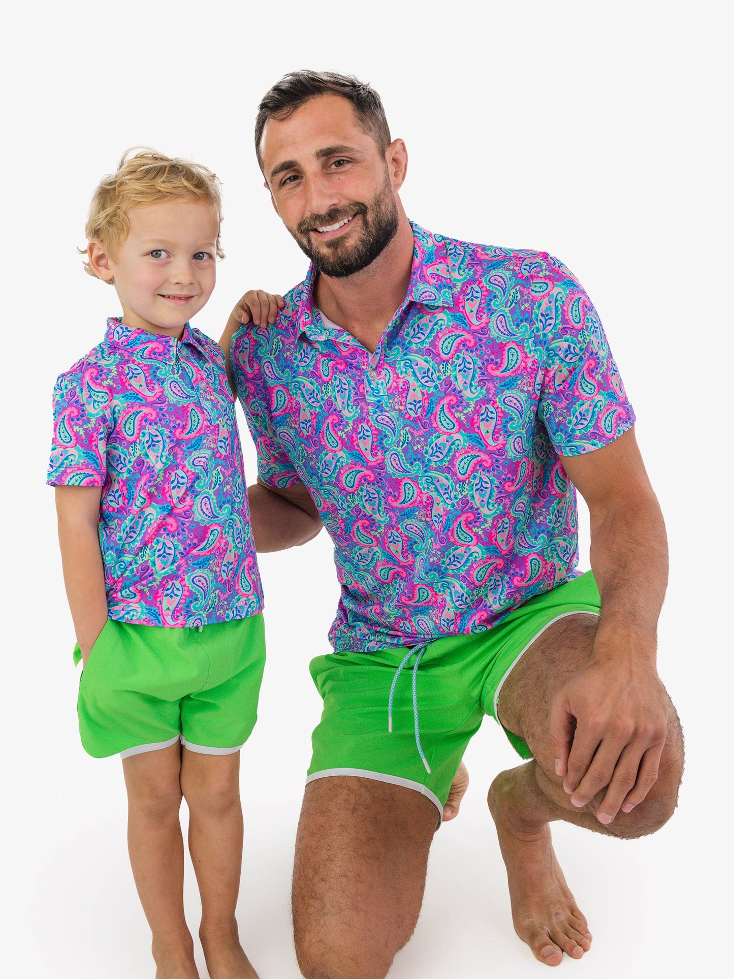 Paisley Pop Polo