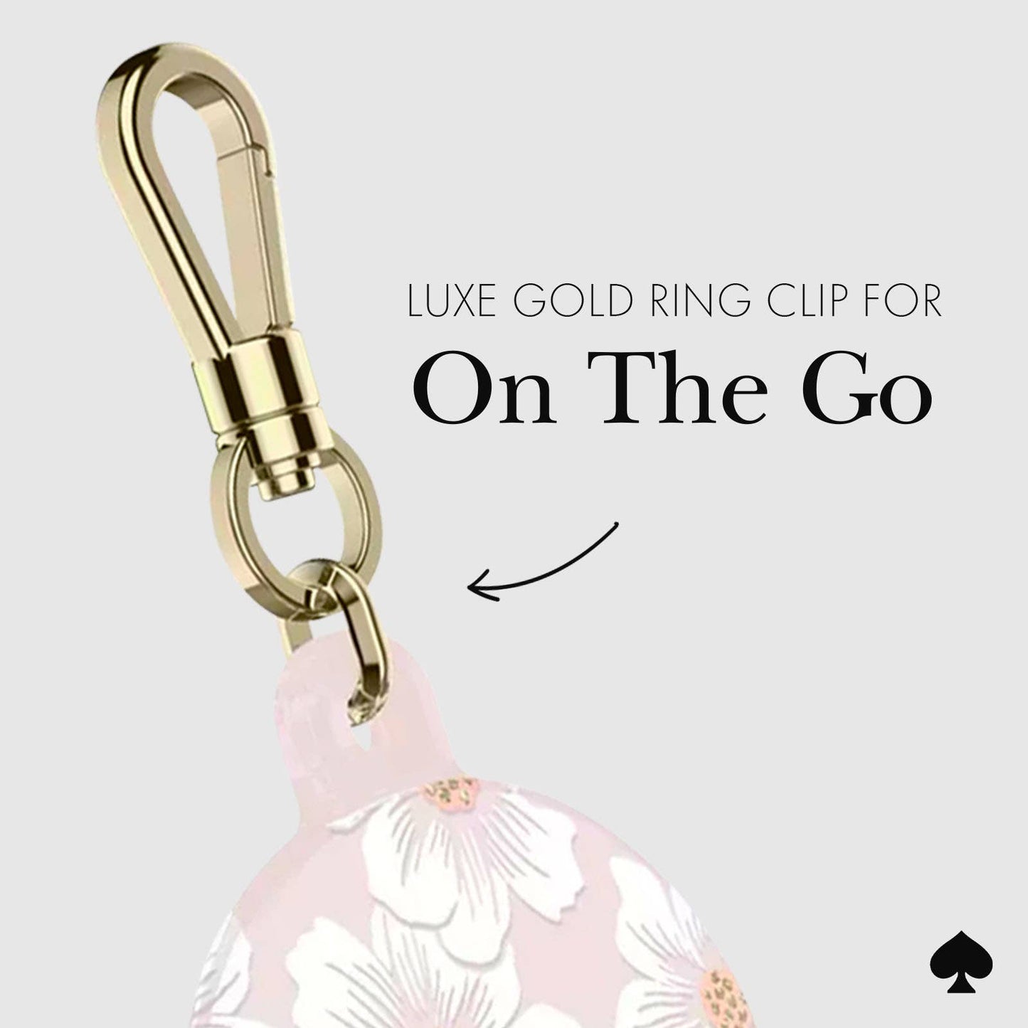 Kate Spade  AirTag Case Hollyhock
