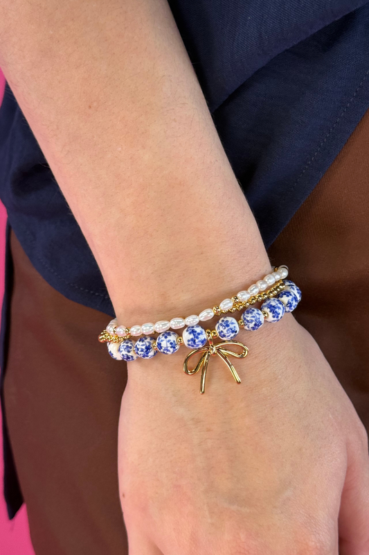 Tied in Petals Bracelet Set