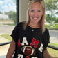Game Day Red/Black Tee
